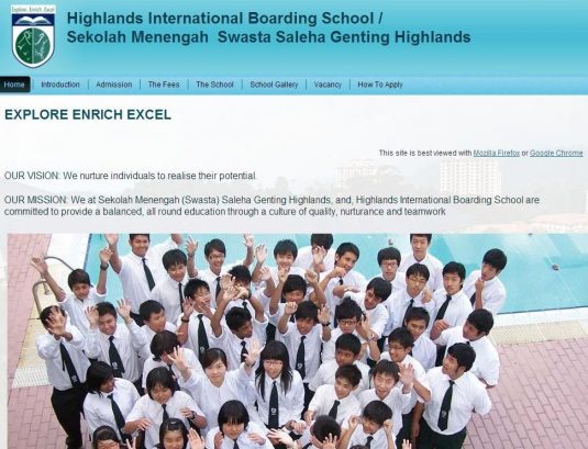 Highlands International Boarding School (Sekolah Menengah Swasta Saleha Genting Highlands)