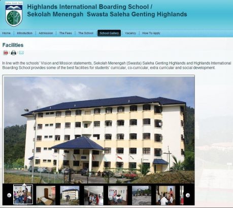 Highlands International Boarding School (Sekolah Menengah Swasta Saleha Genting Highlands) — photo 2