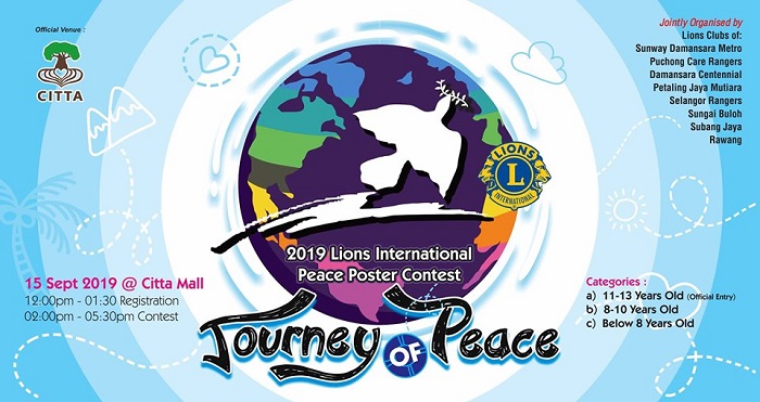 Journey of Peace; Children Poster Contest 2019 Journey of Peace; Children Poster Contest 2019