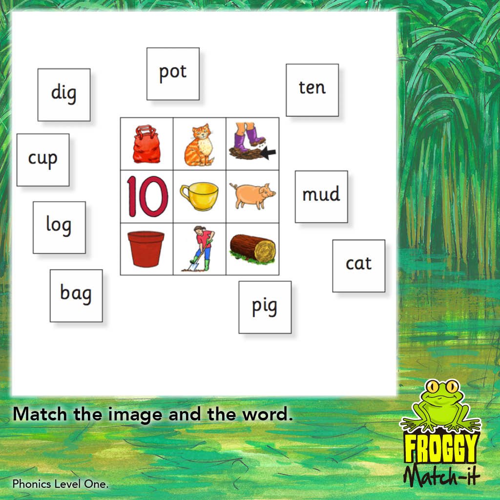 Froggy Match-It Phonics Froggy Match-It Phonics