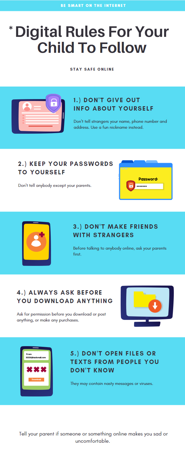Teaching children about internet safety