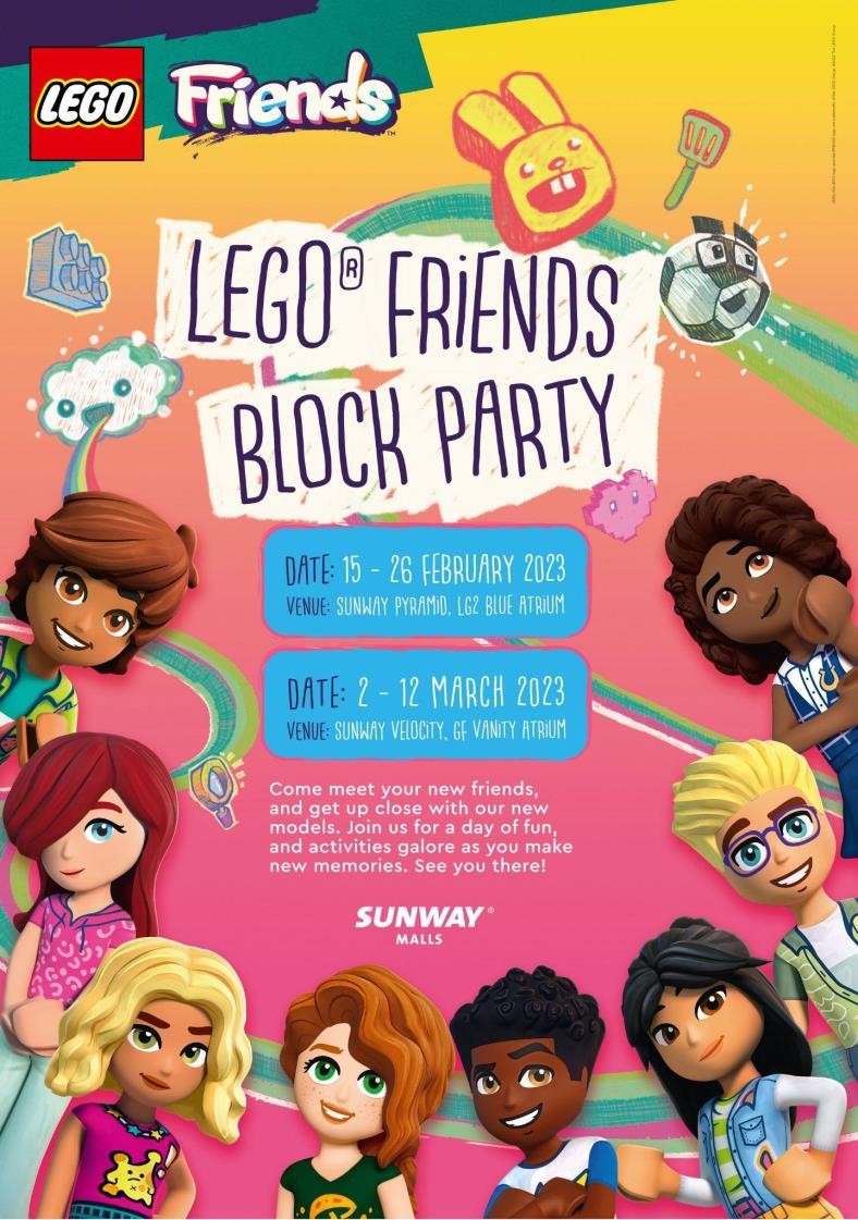 The LEGO Group introduces the New LEGO® Friends Characters over Friendship Playdates The LEGO Group introduces the New LEGO® Friends Characters over Friendship Playdates