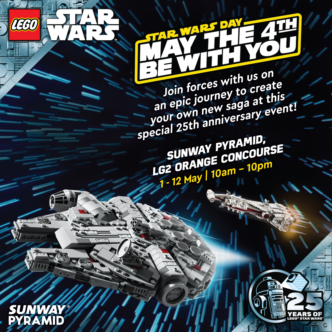 25 years of LEGO® Star Wars™: The LEGO Group celebrates fan creativity this May the 4th in Malaysia 25 years of LEGO® Star Wars™: The LEGO Group celebrates fan creativity this May the 4th in Malaysia