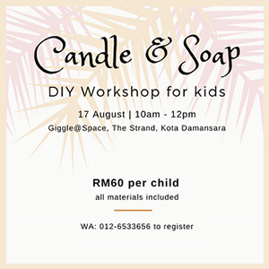 Candle & Soap Making Workshop at Giggle@Space Candle & Soap Making Workshop at Giggle@Space