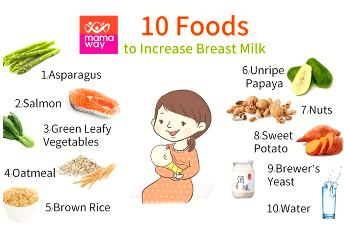 10 Best Food To Increase Breast Milk Naturally 10 Best Food To Increase Breast Milk Naturally
